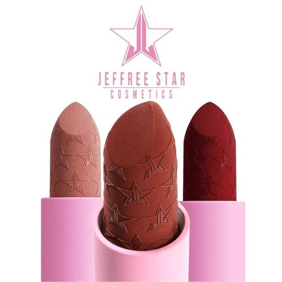 Jeffree Star Velvet Trap Lipsticks (set of three) 4gm each - Picture 1 of 13